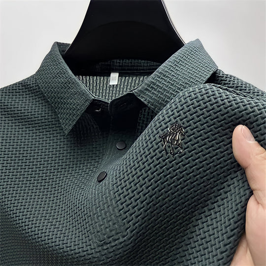 Prestigio: Polo slim fit testurizzata